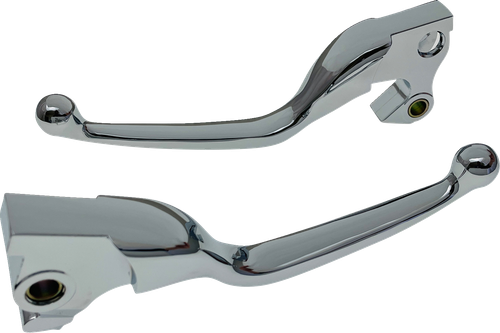 DRAG SPECIALTIES - 0610-2312 - Narrow Lever Set - Chrome