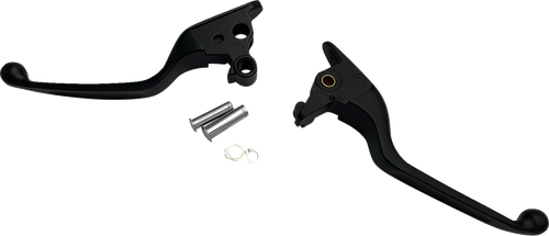 DRAG SPECIALTIES - 0610-2322 - Narrow Lever Set - Black