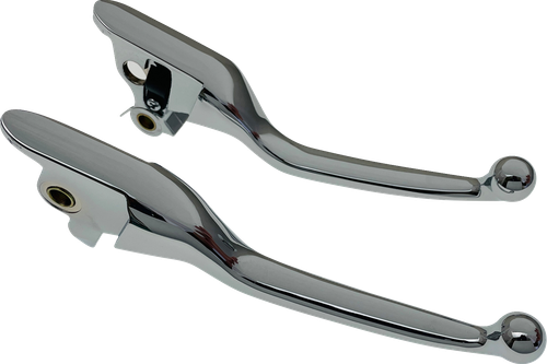 DRAG SPECIALTIES - 0610-2325 - Narrow Lever Set - Chrome