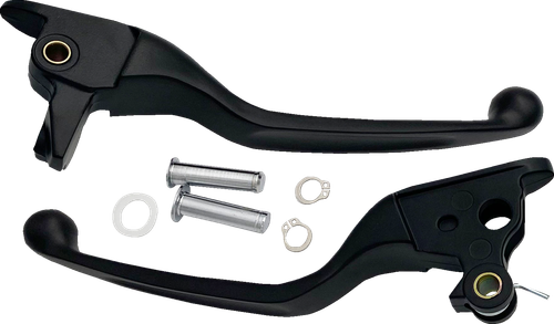 DRAG SPECIALTIES - 0610-2326 - Narrow Lever Set - Black