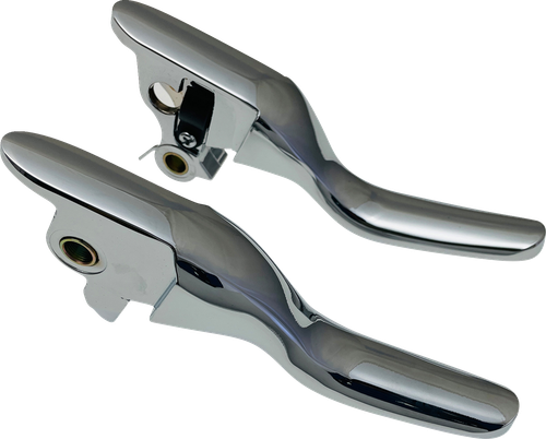 DRAG SPECIALTIES - 0610-2327 - Short Lever Set - Chrome