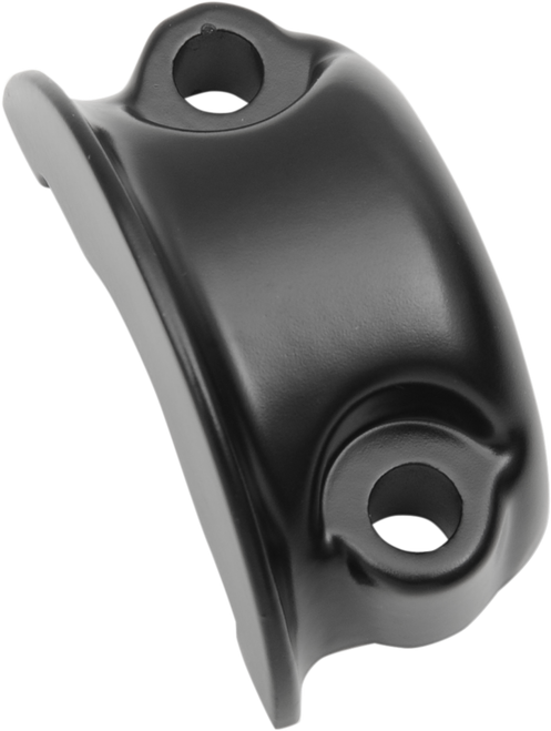 DRAG SPECIALTIES - 0615-0274 - Brake/Clutch Control Clamp Half - Black