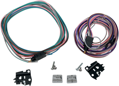 DRAG SPECIALTIES - 0616-0124 - Handlebar Switch Kit - Radio - Chrome