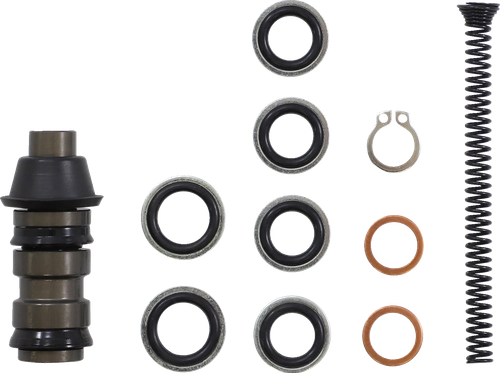 DRAG SPECIALTIES - 0617-0404 - Clutch Master Cylinder Rebuild Kit - 11/16" - Hydraulic - Front