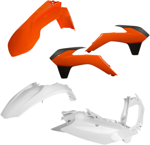 ACERBIS - 2314315135 - Standard Body Kit - '16 OEM Orange/Black/White - KTM - S/XC '12-'16