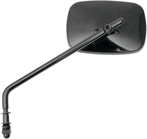 DRAG SPECIALTIES - 0640-0656 - Mirror - Die-Cast - Side View - Low Rider - Black - Left/Right