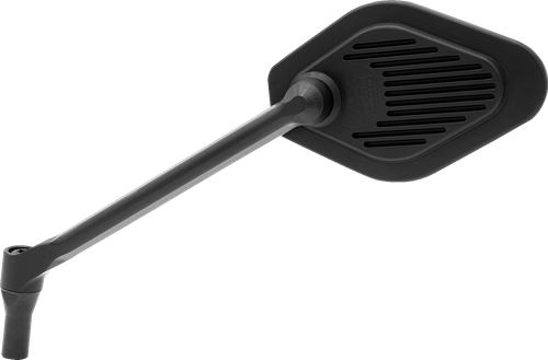 DRAG SPECIALTIES - 0640-1864 - Mirror - Adjustable - Diamond - Black - Long Stem - Left