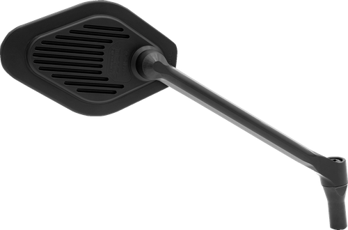 DRAG SPECIALTIES - 0640-1865 - Mirror - Adjustable - Diamond - Black - Long Stem - Right