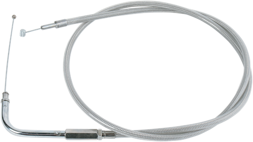 DRAG SPECIALTIES - 0650-0299 - Stainless Braided Throttle Cable - 39-1/2"