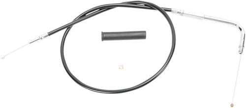 DRAG SPECIALTIES - 0650-0334 - Black Vinyl Throttle Cable - 37"
