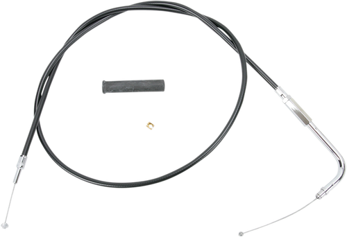 DRAG SPECIALTIES - 0650-0338 - Black Vinyl Throttle Cable - 41-3/4"