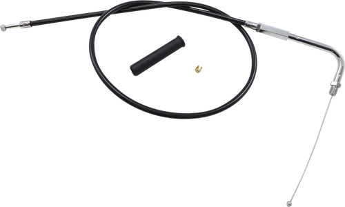 DRAG SPECIALTIES - 0650-0345 - Black Vinyl Throttle Cable - 30"