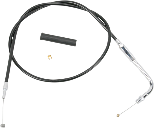 DRAG SPECIALTIES - 0650-0354 - Black Vinyl Throttle Cable - 36-1/2"