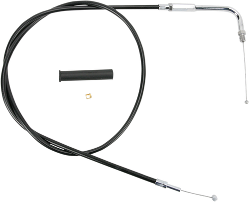 DRAG SPECIALTIES - 0650-0359 - Black Vinyl Throttle Cable - 48"
