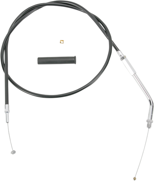 DRAG SPECIALTIES - 0650-0403 - Black Vinyl Throttle Cable - 36"