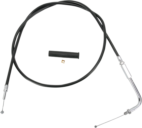 DRAG SPECIALTIES - 0650-0404 - Black Vinyl Throttle Cable - 39-1/2"