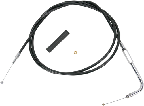 DRAG SPECIALTIES - 0650-1080 - Black Vinyl Throttle Cable - 58"