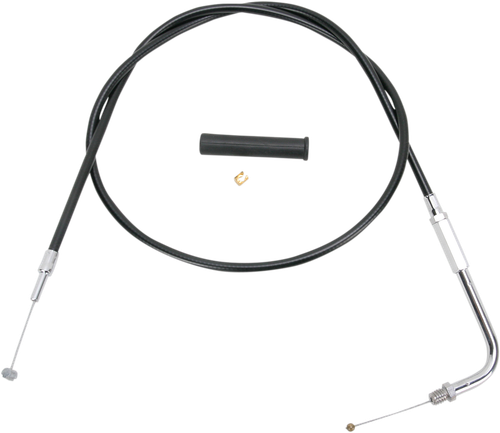 DRAG SPECIALTIES - 0650-1090 - Black Vinyl Throttle Cable - 48"