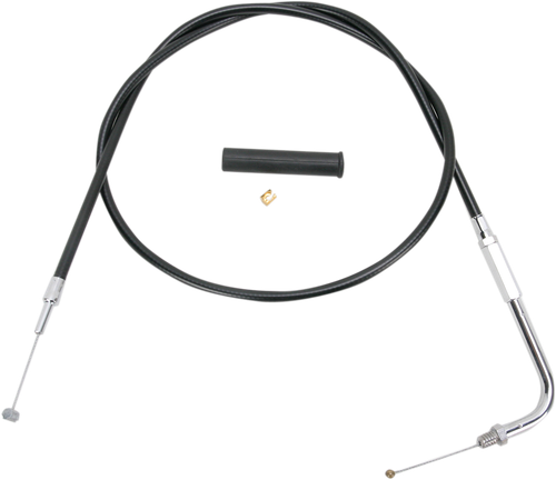 DRAG SPECIALTIES - 0650-1094 - Black Vinyl Throttle Cable - 30"