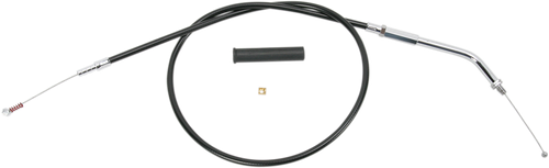 DRAG SPECIALTIES - 0651-0155 - Black Vinyl Idle Cable - 32-1/2"