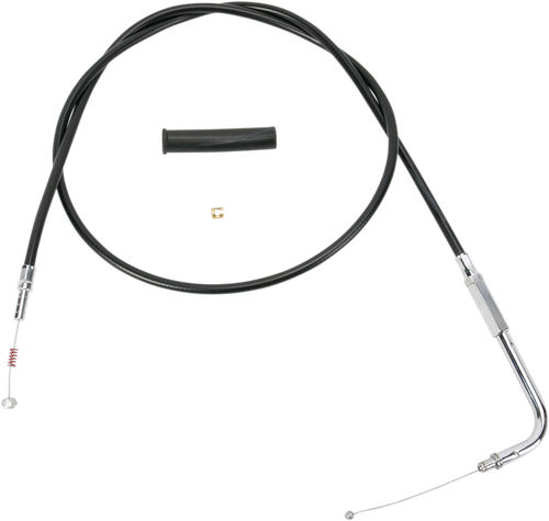 DRAG SPECIALTIES - 0651-0659 - Black Vinyl Idle Cable - 44"