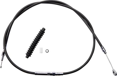 DRAG SPECIALTIES - 0652-1427 - High-Efficiency Black Vinyl Clutch Cable - 64-11/16"