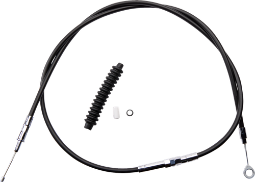 DRAG SPECIALTIES - 0652-1429 - High-Efficiency Black Vinyl Clutch Cable - 68-11/16"