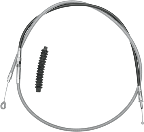 DRAG SPECIALTIES - 0652-1495 - High-Efficiency Braided Stainless Steel Clutch Cable - 72-15/16"