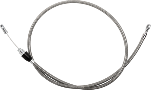 DRAG SPECIALTIES - 0652-2847 - Quick Connect Clutch Cable - Upper - 56" - Stainless Steel