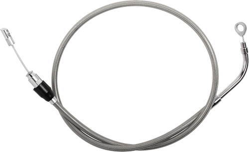DRAG SPECIALTIES - 0652-2849 - Quick Connect Clutch Cable - Upper - 41" - Stainless Steel