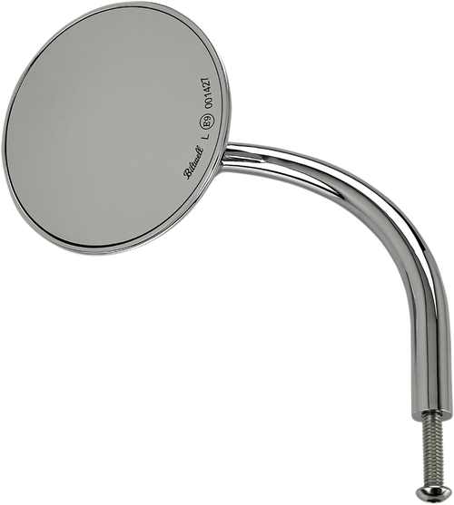 BILTWELL - 6503-400-531 - Mirror - Utility - Side View - Round - Perch - Chrome - Each