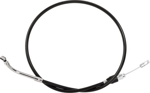 DRAG SPECIALTIES - 0652-3175 - Quick Connect Clutch Cable - Upper - 39-1/4" - Black/Chrome