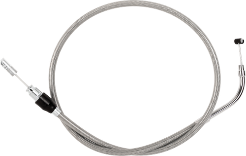 DRAG SPECIALTIES - 0652-3186 - Quick Connect Clutch Cable - Upper - 43-1/4" - Stainless Steel