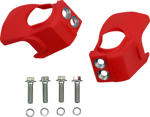 ACERBIS - 2742580004 - Fork Shoe Covers - Red - Beta