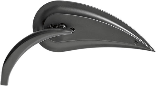 ARLEN NESS - 13-092 - Mirror - Rad III - Side View - Teardrop - Black - Left