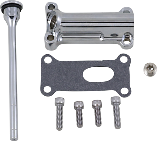 DRAG SPECIALTIES - 0710-0253 - Engine Oil Spout Kit - Chrome - 93'-98' Touring