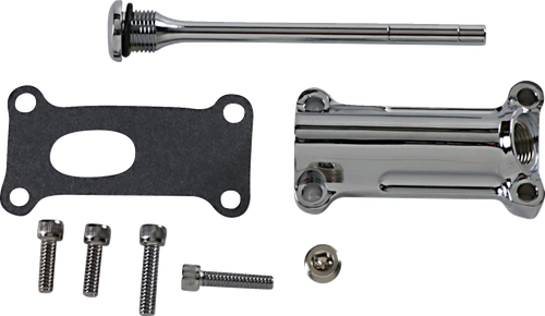 DRAG SPECIALTIES - 0710-0254 - Engine Oil Spout Kit - Chrome - 99'-01' Touring