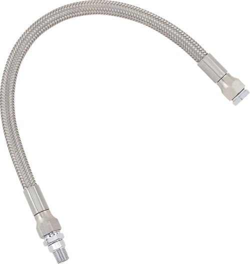 DRAG SPECIALTIES - 0711-0048 - Universal Oil Line - Stainless Steel - 13"