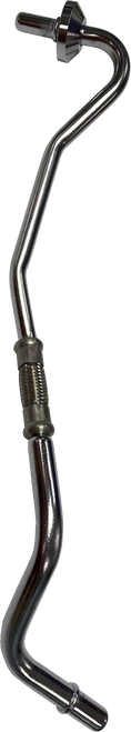 DRAG SPECIALTIES - 0711-0242 - Oil Line - Return - Chrome - Softail