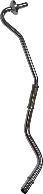 DRAG SPECIALTIES - 0711-0243 - Oil Line - Return - Chrome - Softail