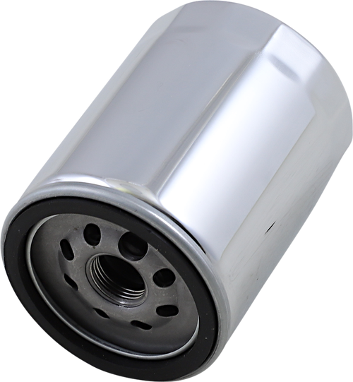 DRAG SPECIALTIES - 0712-0640 - Oil Filter - Chrome - M8