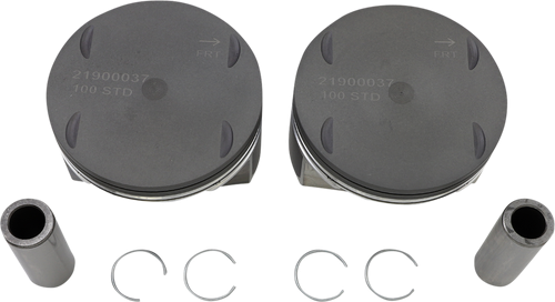 DRAG SPECIALTIES - 0911-0049 - Piston Kit - 3.937" Standard - 107" Motor - M8