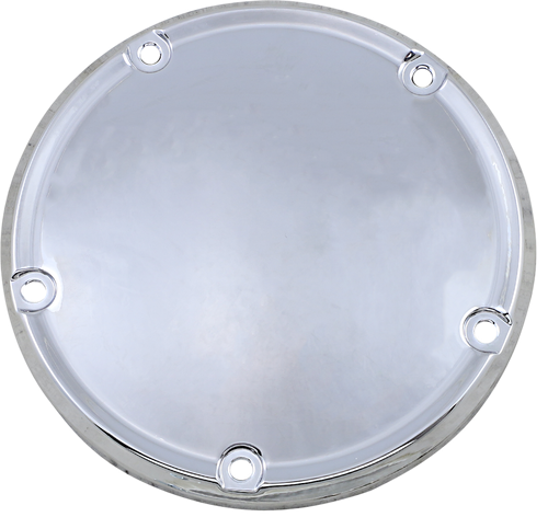 DRAG SPECIALTIES - 1107-0662 - Derby Cover - Chrome - 5 Hole - '18-'25 Softail
