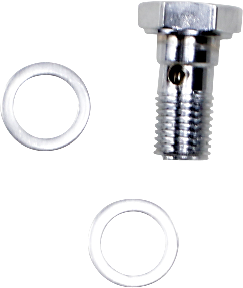 DRAG SPECIALTIES - 1204-2723 - Banjo Bolt - 3/8-24 x 3/4" Minus Head