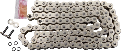 DRAG SPECIALTIES - 1222-0665 - 530 Series - O-Ring Chain - Chrome - 112 Links