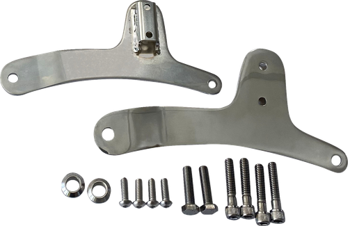 DRAG SPECIALTIES - 1504-0109 - Side Plates - Chrome