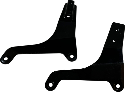 DRAG SPECIALTIES - 1504-0130 - Side Plates - Black