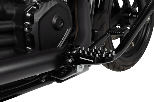 DRAG SPECIALTIES - 1603-0287 - Custom Shifter Peg - Black Peen