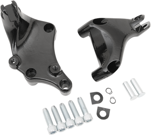 DRAG SPECIALTIES - 1620-1318 - Passenger Peg Mount - Black - XL '14-'22