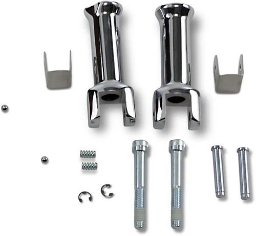 DRAG SPECIALTIES - 1620-1784 - Passenger Peg Mount - Chrome - Softail
